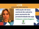 Utilização de taxa variável de Calcário no aumento de produtividade de soja