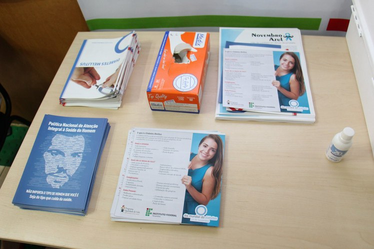 Material informativo da campanha