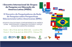 Inscrições para o I PPEDU e IV RIPEL seguem abertas até o dia 07 de abril
