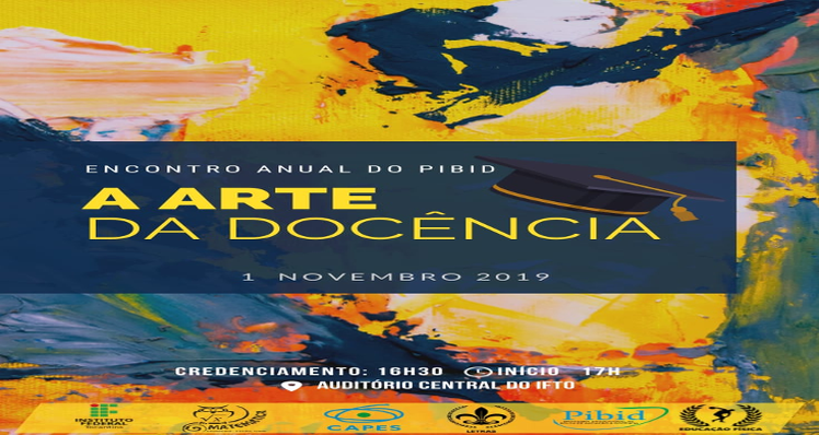 Encontro Anual do Pibid acontece nesta sexta-feira, 1º, no Campus Palmas