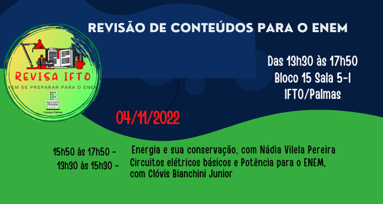 Revisão de conteúdos para o Enem 